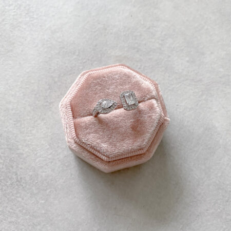 Two Sides of the Story Ring - Rhodium White Gold