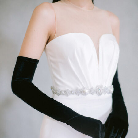 Roaring Tiger Belt - White Gold