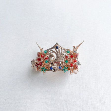 Phoenix Lady Crane Cuff - Gold