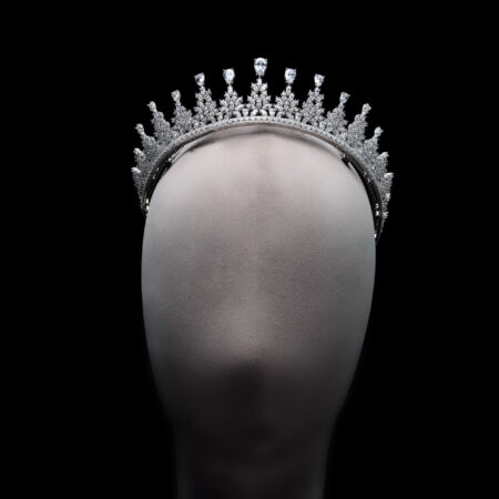 Lumine Crown - Rhodium White Gold