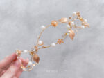 Twisting Vinery Headband - Gold