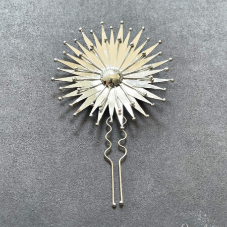 Constellation Pin L - Rhodium White Gold