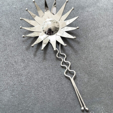 Constellation Pin M - Rhodium White Gold