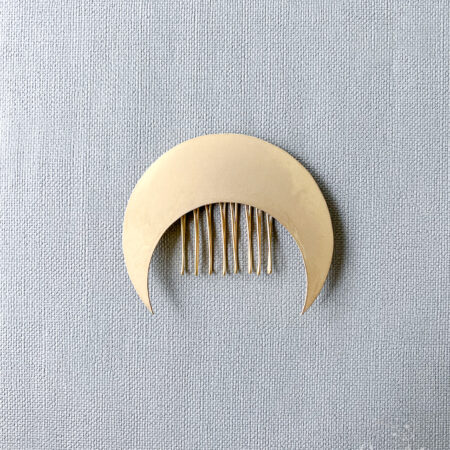 Crescent Haircomb - Doff Gold