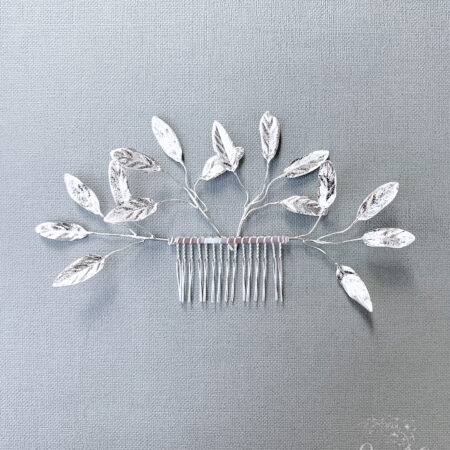 Sage Haircomb - Doff Silver