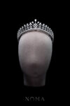 Snowflakes Crown - Rhodium White Gold