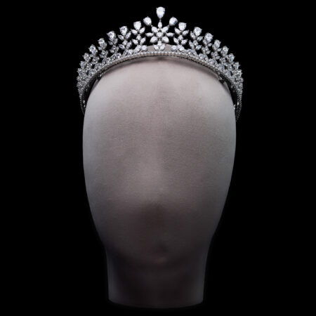 Snowflakes Crown - Rhodium White Gold