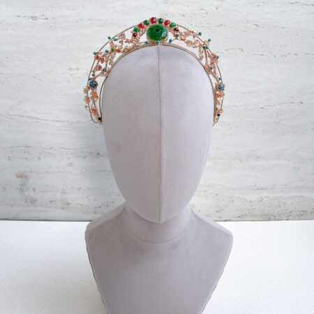 Koi Goddess Crown - Gold