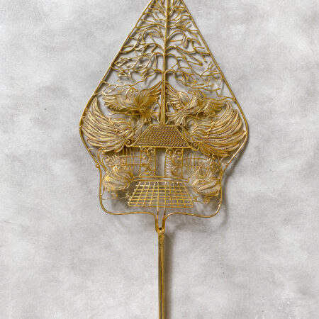 Wayangan Fan - 18k Yellow Gold