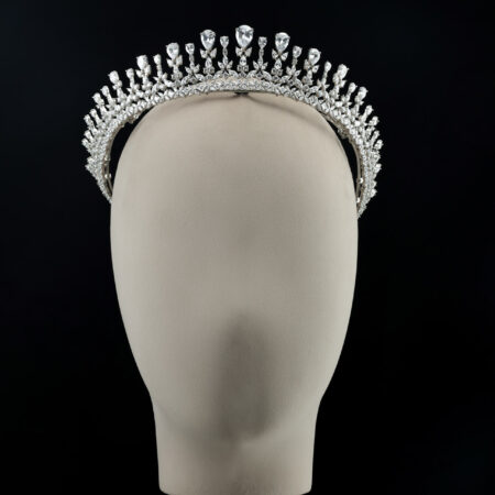 Stephany Crown - Rhodium White Gold