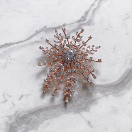 Constellation Brooch - 18k Rose Gold