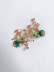 CHN-202200029 – Dragon Cloud Jade Lotus Brooch – Gold – Jade – – C1