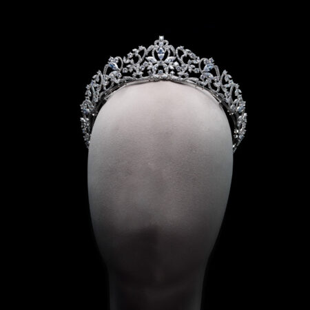 Celine Crown - Rhodium White Gold