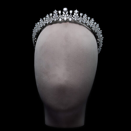 Belle Crown - Rhodium White Gold