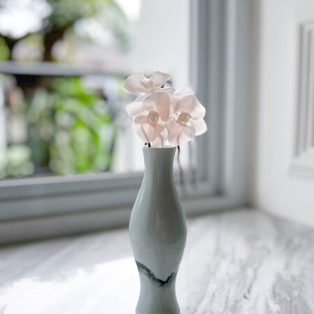 HS Blush Orchid Haircomb - Gold, Pink