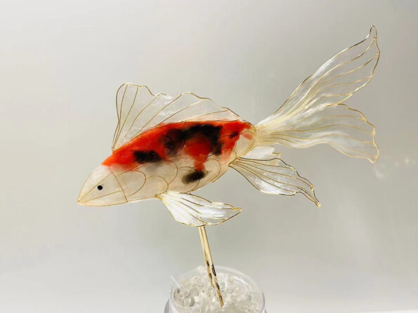 FLR-202200002-LR-Swimming-Koi-Hairpin-Gold-5