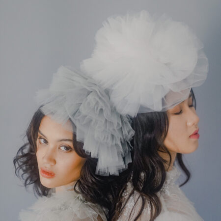 Tulle Grey Ball Headband - Grey