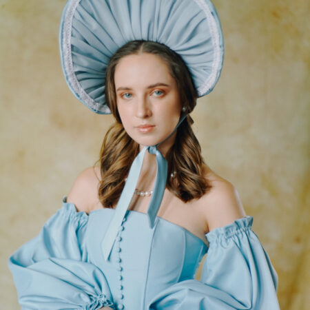 Blue Mademoiselle Hat - Blue