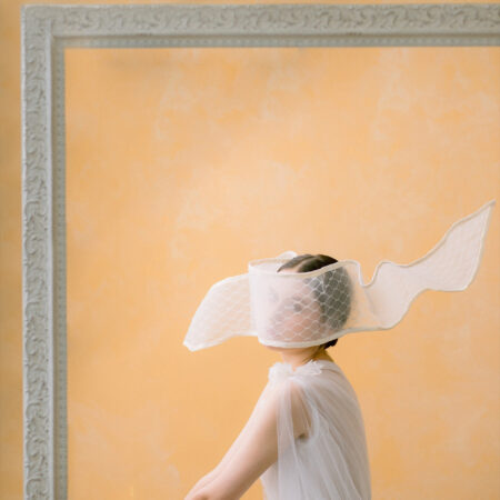 Abstract Work of Art Headband - White