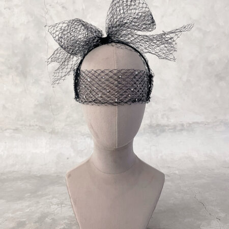 Shades Swarovski Veil - Silver, Black