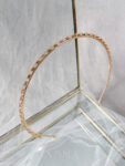Rectangular Chain Headband - 18k Yellow Gold