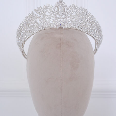Diva Crown - Rhodium White Gold