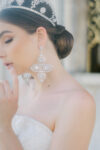 1001 Nights Earrings - White Gold