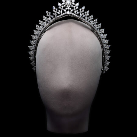 Cleopatra Crown - Rhodium White Gold
