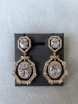 Hidden Treasure Earrings - 18k Yellow Gold, White Diamond