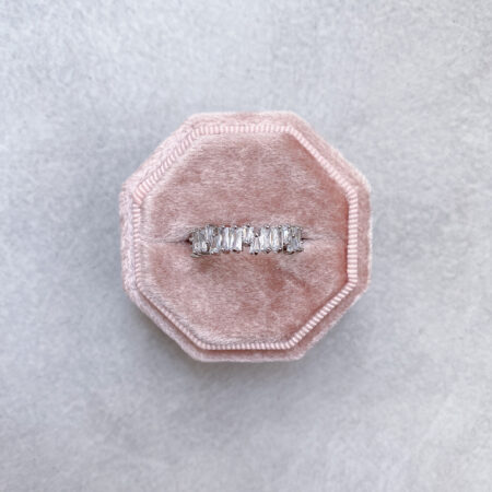 Infinity Ring - Rhodium White Gold