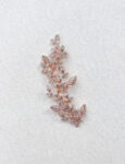 Paved Twigs Side Hairvine/Brooch - Rose Gold