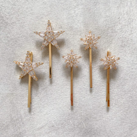 Twinkle Twinkle Pin Set - 18k Yellow Gold (5 pcs)