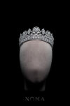 Absolute Royal Round Crown - Rhodium White Gold