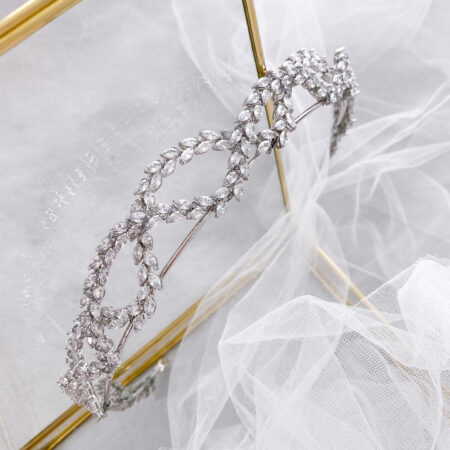 Maria Crown - Rhodium White Gold