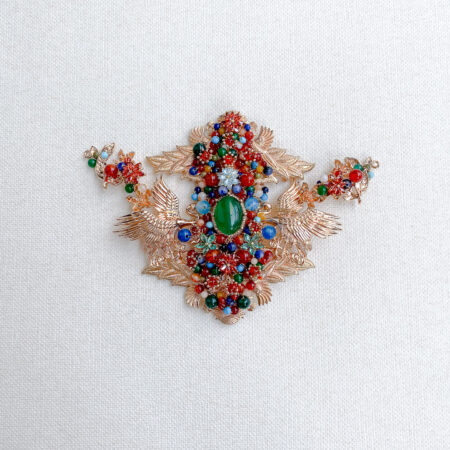 Crane Triangle Treasure Middle - Gold