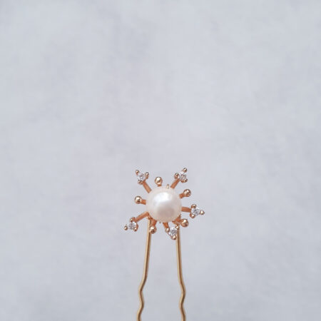 Perle Shine Hairpin Set - Gold (6 pcs)