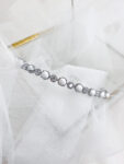 Marble Diamond Headband - Rhodium White Gold