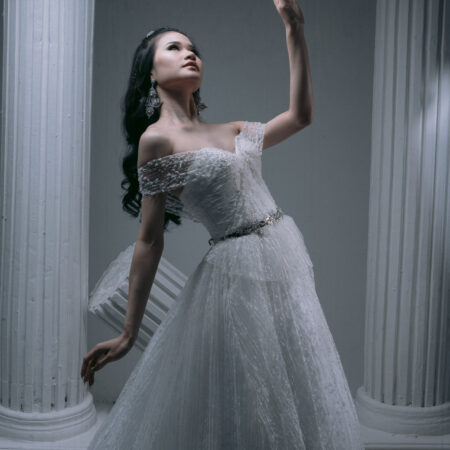 Meteorite Branch Belt - White Gold