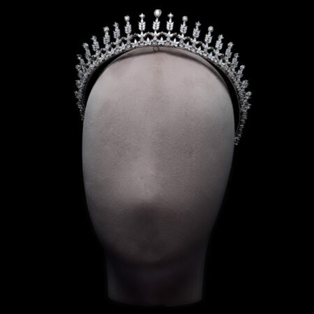 Catherine Crown - Rhodium White Gold