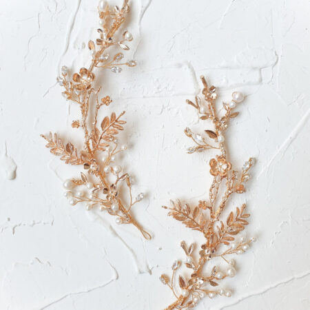 Side Twines Side Hairvine - Gold