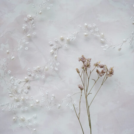 Princess Day Hairvine - White Silver