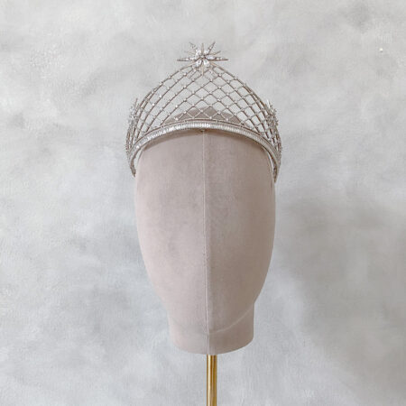 Meteorite Crown - Rhodium White Gold