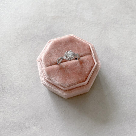 Twisting Ring - Rhodium White Gold