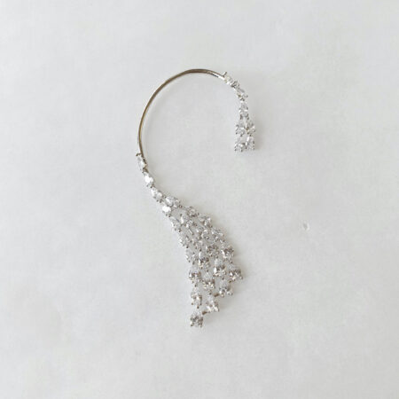 Charlotte Earcuff - Rhodium White Gold (Right)