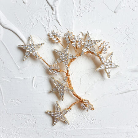 Night Sky Earpiece - Gold (Right)