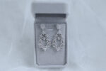 Elevate Earrings - Rhodium White Gold (Clip)