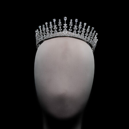 Unity Crown - Rhodium White Gold