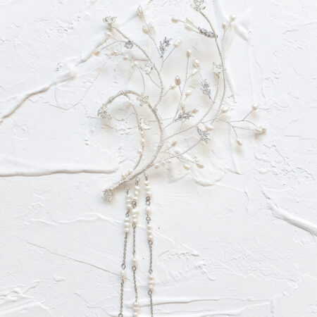 Radiate Earpiece - White Silver (Left)