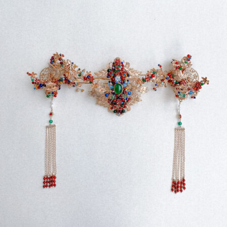 Crane Triangle Treasure Middle Set - Gold (3 pcs)