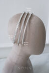 Round 6 mm Single Headband - Rhodium White Gold